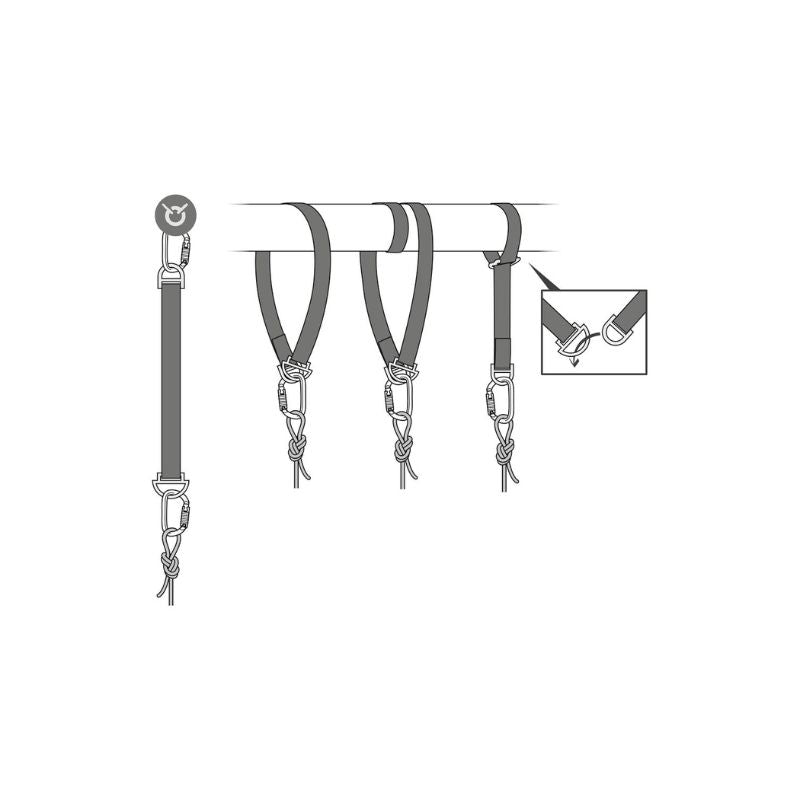Eslinga de anclaje Petzl Connexion Fixe