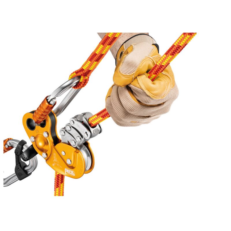 Cuerda semiestática Petzl Control 12.5 mm - Naranja 1 terminal injerido