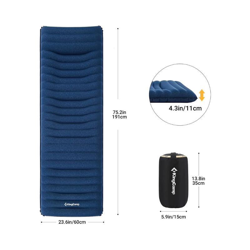 Colchoneta Inflable Deluxe Single