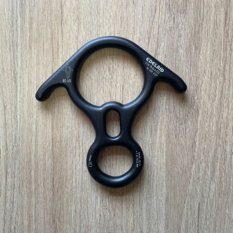 Descensor en Ocho Edelrid Rescue 8 - Ocho con orejas