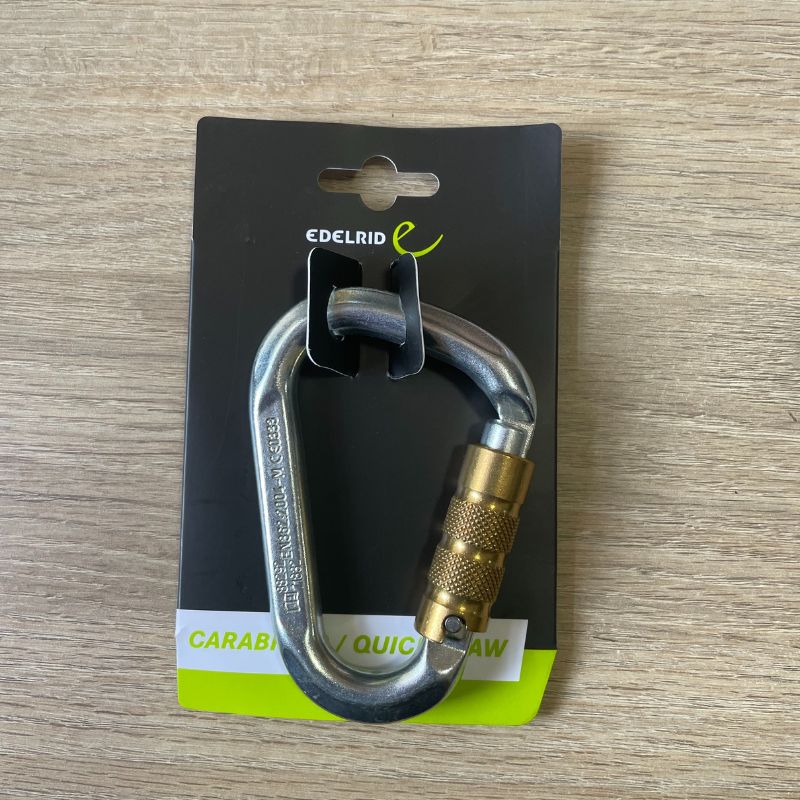 Mosquetón Edelrid Steel HMS Triple-Lock