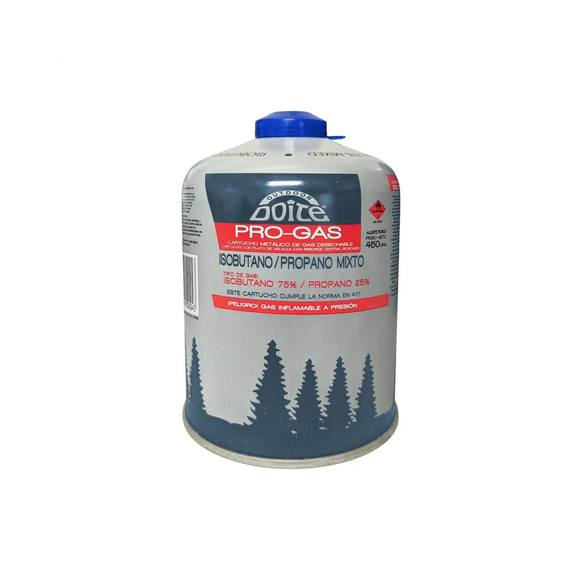 Balón de Gas Doite Pro-Gas 450 g – Cartucho de Larga Duración