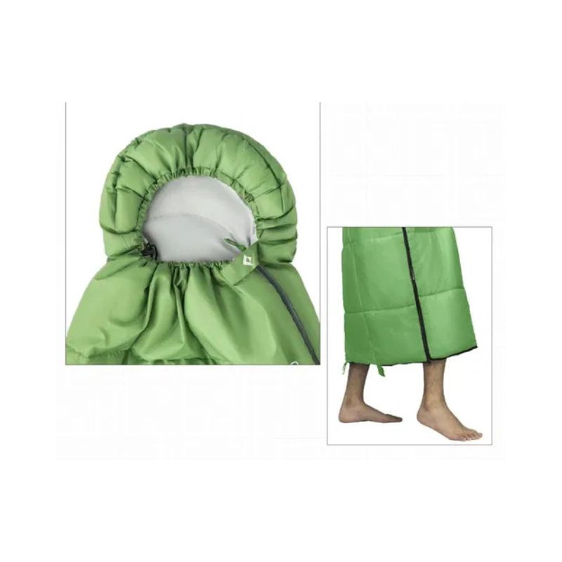 Bolsa de dormir KingCamp Oasis 250XL - Verde
