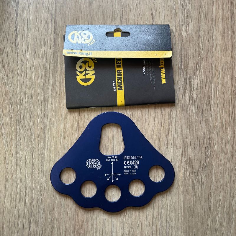 Placa multianclajes Kong Pentaplan