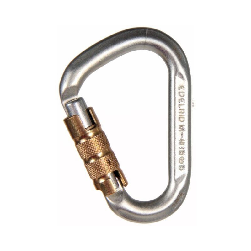 Mosquetón Edelrid Steel HMS Triple-Lock