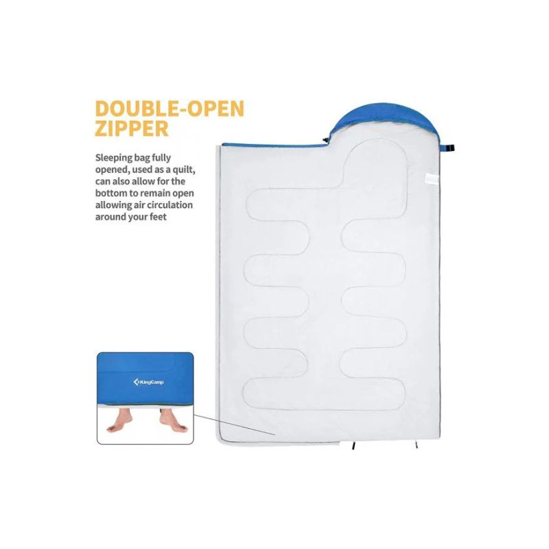 Bolsa de dormir King Camp Oasis 250 - Negro