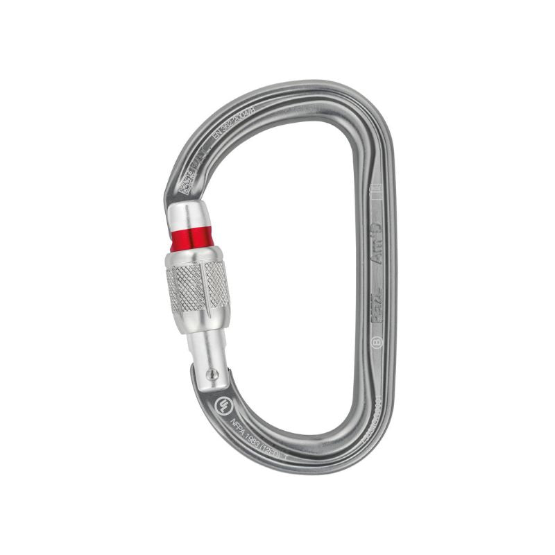 Mosquetón Petzl Am'D Screw-Lock