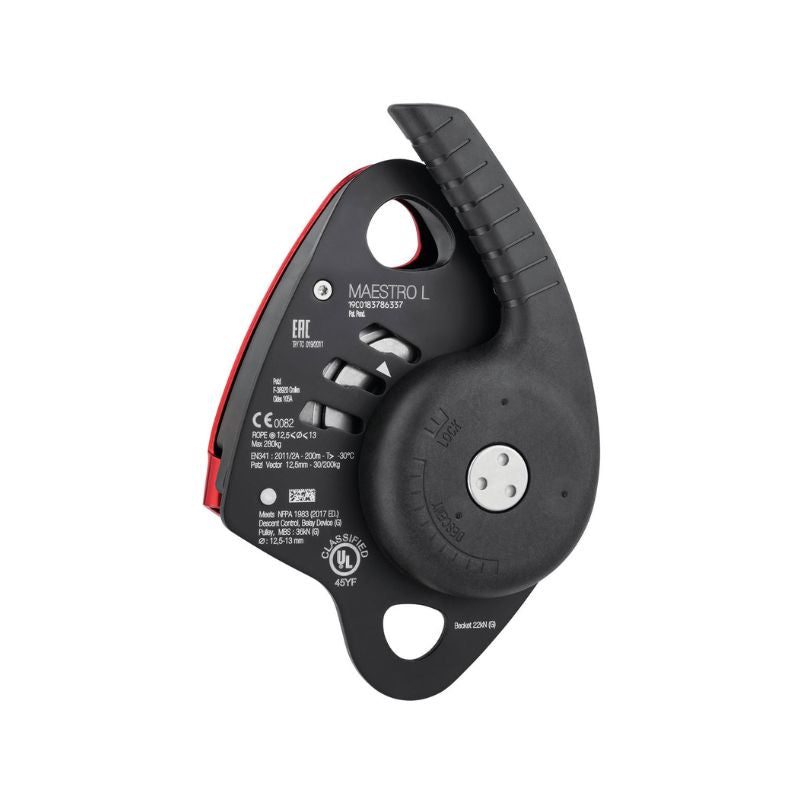Descensor Petzl Maestro L - Con polea bloqueadora