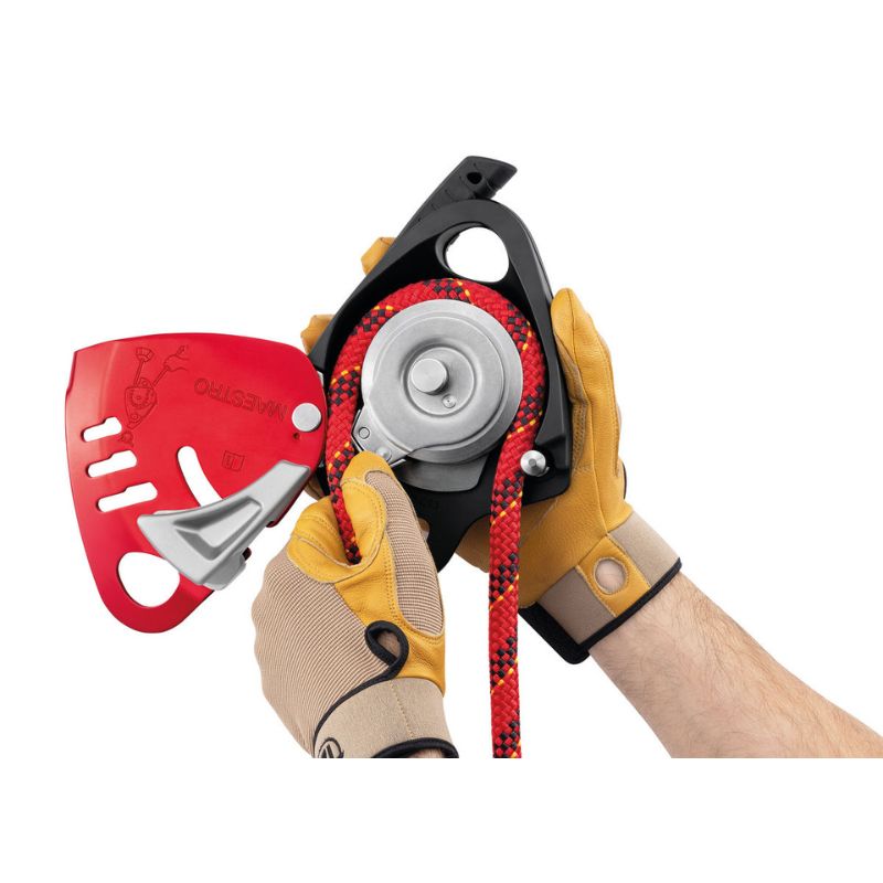 Descensor Petzl Maestro L - Con polea bloqueadora