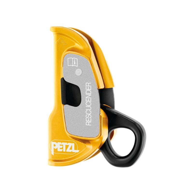 Bloqueador Petzl Rescucender - Bloqueador de leva ranurada
