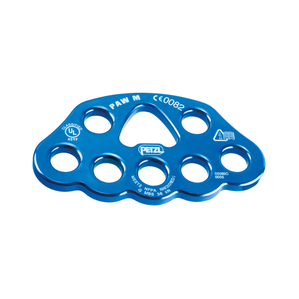 Placa de Multianclajes Petzl PAW M - Azul