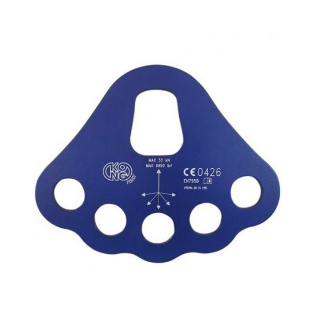 Placa multianclajes Kong Pentaplan