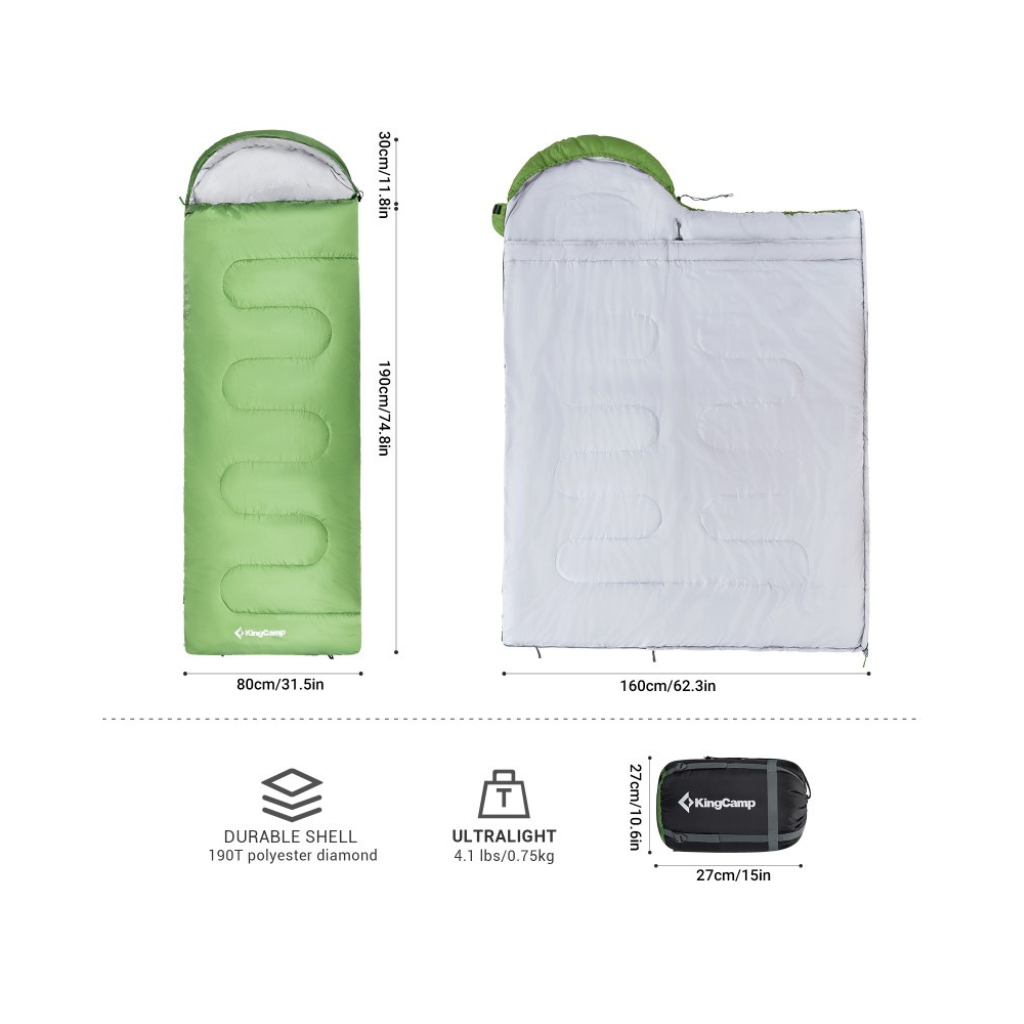 Bolsa de Dormir King Camp Oasis 300