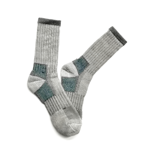 Medias de Trekking Sky Blue – Lana Merino Fina 85 %