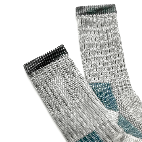 Medias de Trekking Sky Blue – Lana Merino Fina 85 %