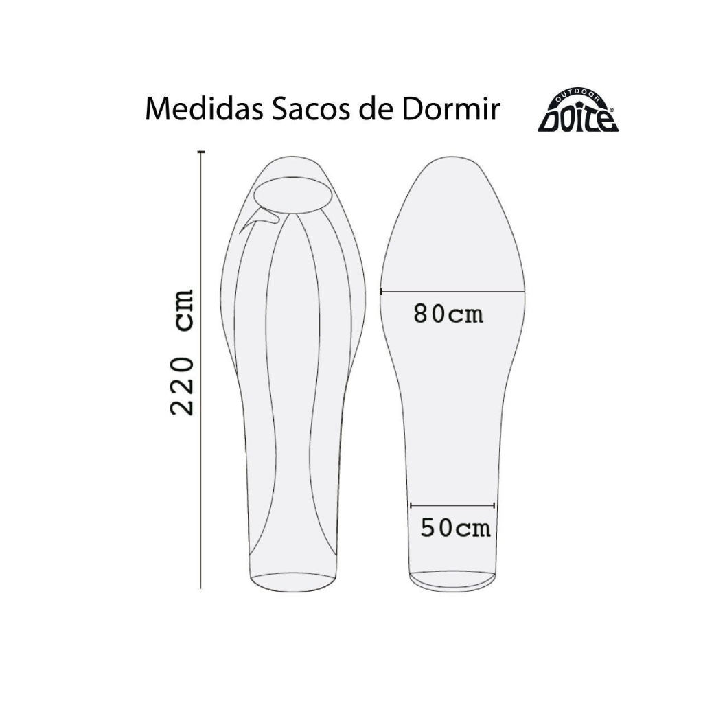 Bolsa de Dormir pluma Doite Explorer Down