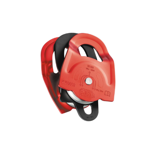 Polea doble Petzl Twin - Rescate profesional