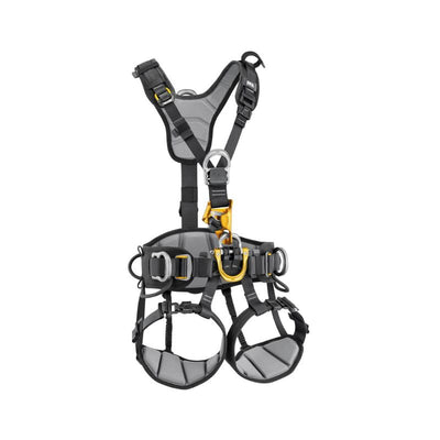 Arnés Petzl ASTRO versión europea para acceso por cuerda con CROLL L integrado