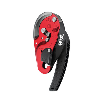 Descensor Petzl I’D L profesional para rescate y acceso por cuerda de 12,5 a 13 mm.