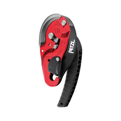 Descensor autofrenante Petzl I'D L - Con función antipánico para rescate