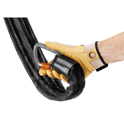 Polipasto compacto Petzl para rescate y anclaje desembragable