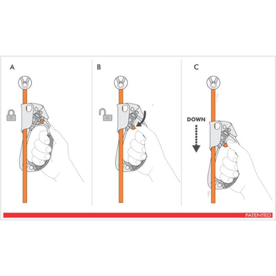 Climbing Technology QUICK’UP+ bloqueador de mano derecho