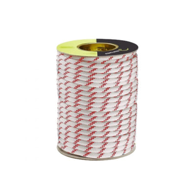 Detalle de cuerda Edelrid de baja elongación con Thermo Shield