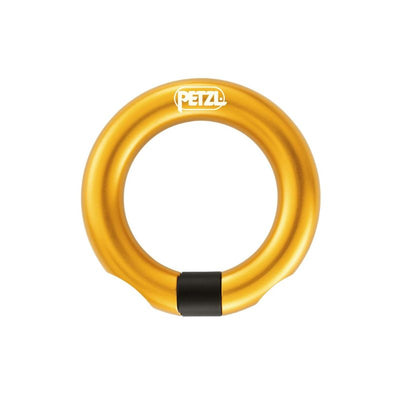 Petzl RING OPEN anillo con cierre multidireccional de 23 kN para trabajo en altura