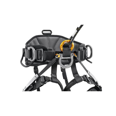 Petzl AVAO SIT con punto ventral para descensor y asiento PODIUM