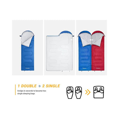 KingCamp Oasis 250 bolsa de dormir sintética