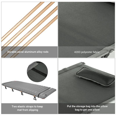 KingCamp Camp Cot Ultralight Catre Plegable
