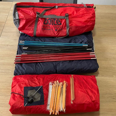 Accesorios que componen carpa Doite Kailas 3