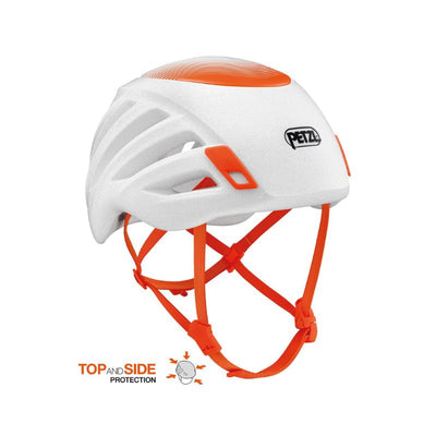 Casco Petzl Sirocco blanco para escalada y alpinismo
