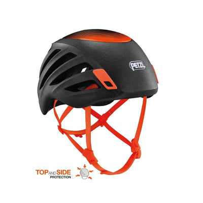 Casco Petzl Sirocco negro para escalada y alpinismo