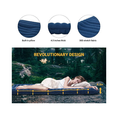 KingCamp Deluxe Single colchoneta inflable