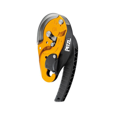 Descensor Petzl I’D S autofrenante para acceso por cuerda con función antipánico