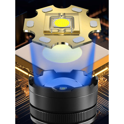Dexbo Táctico 60W linterna LED recargable