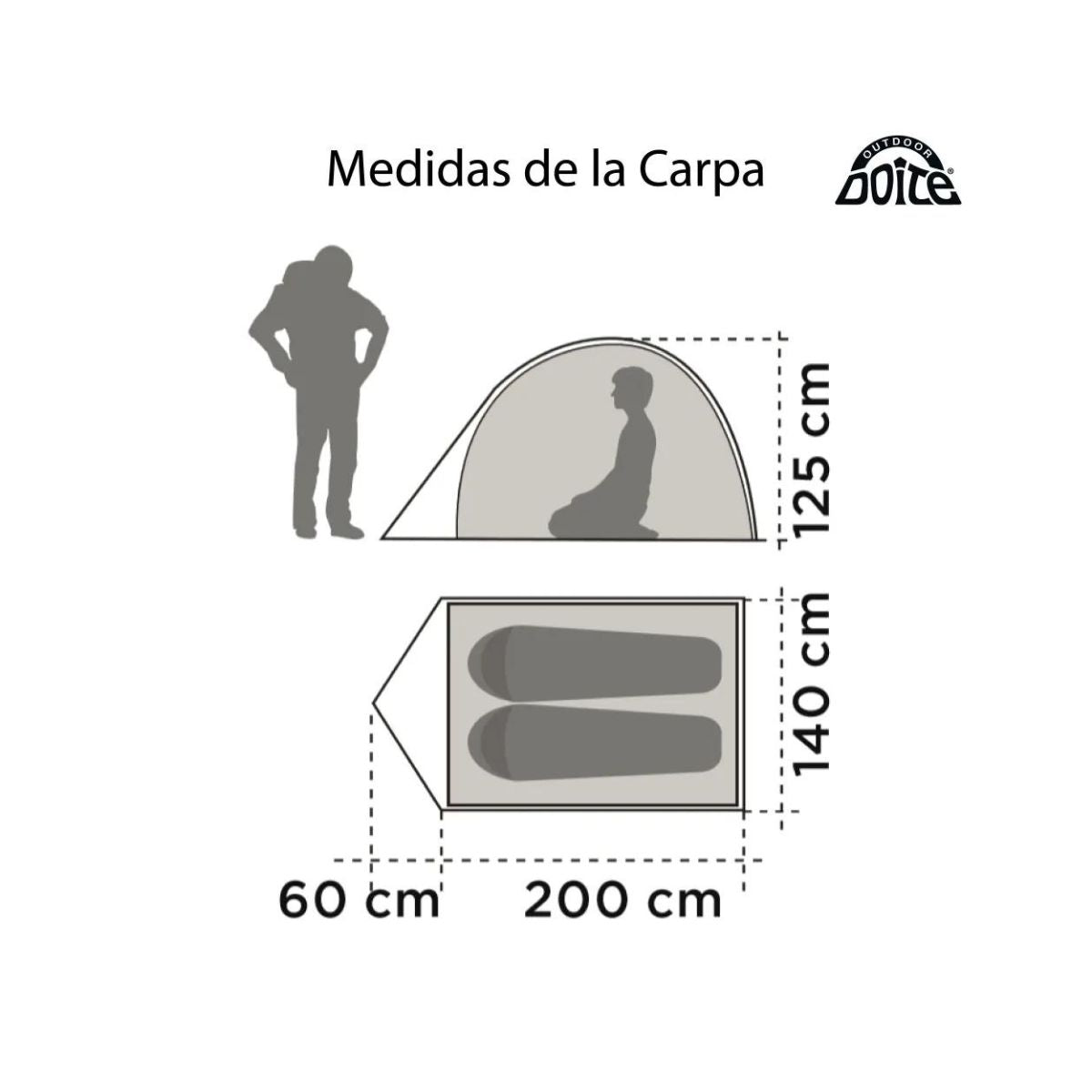 Carpa Doite Andina XR2 – Carpa de 3 estaciones