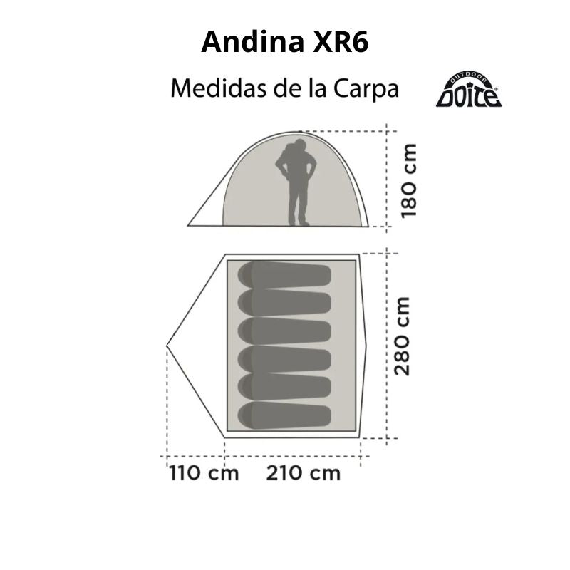 Carpa Doite Andina XR6