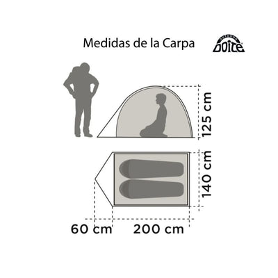 Doite Zander 2 carpa 2 personas