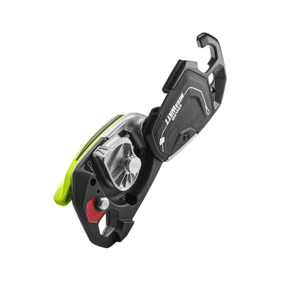 Edelrid MEGAWATT con función antipánico para control de descenso