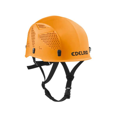 Casco Edelrid Ultralight naranja para uso colectivo