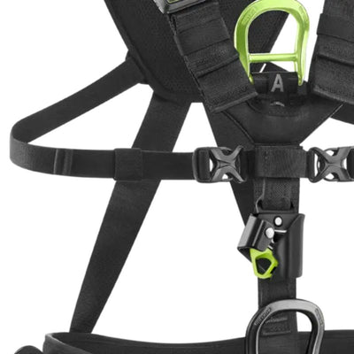 Edelrid VERTIC TRIPLE LOCK con bloqueador pectoral CHEST CRUISER integrado