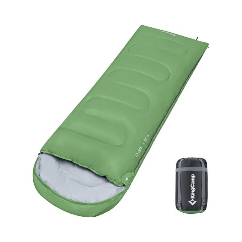 Bolsa de dormir KingCamp Oasis 250XL - Verde