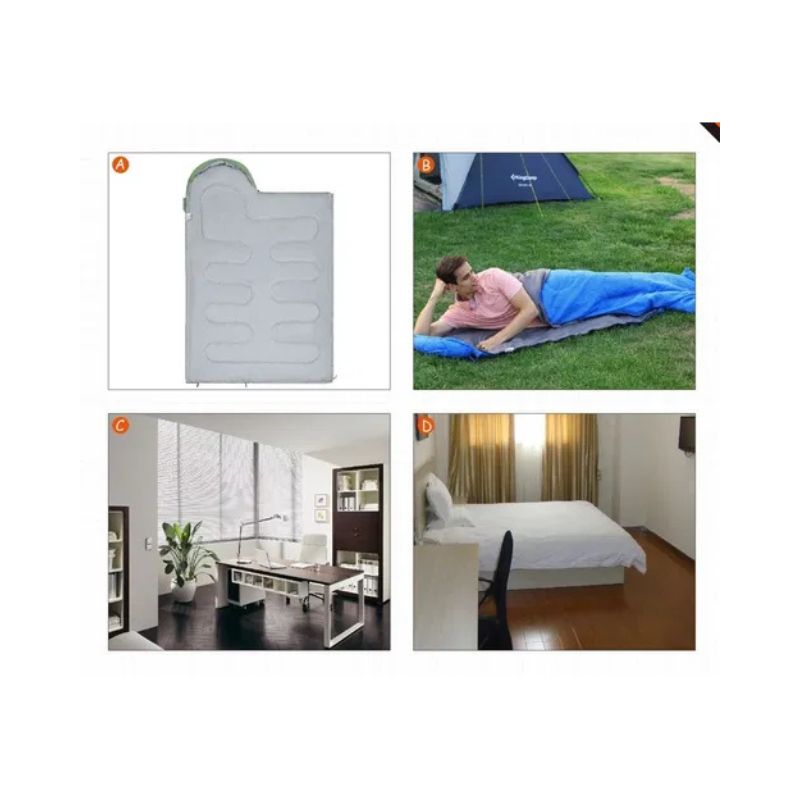 Bolsa de dormir KingCamp Oasis 250XL - Verde