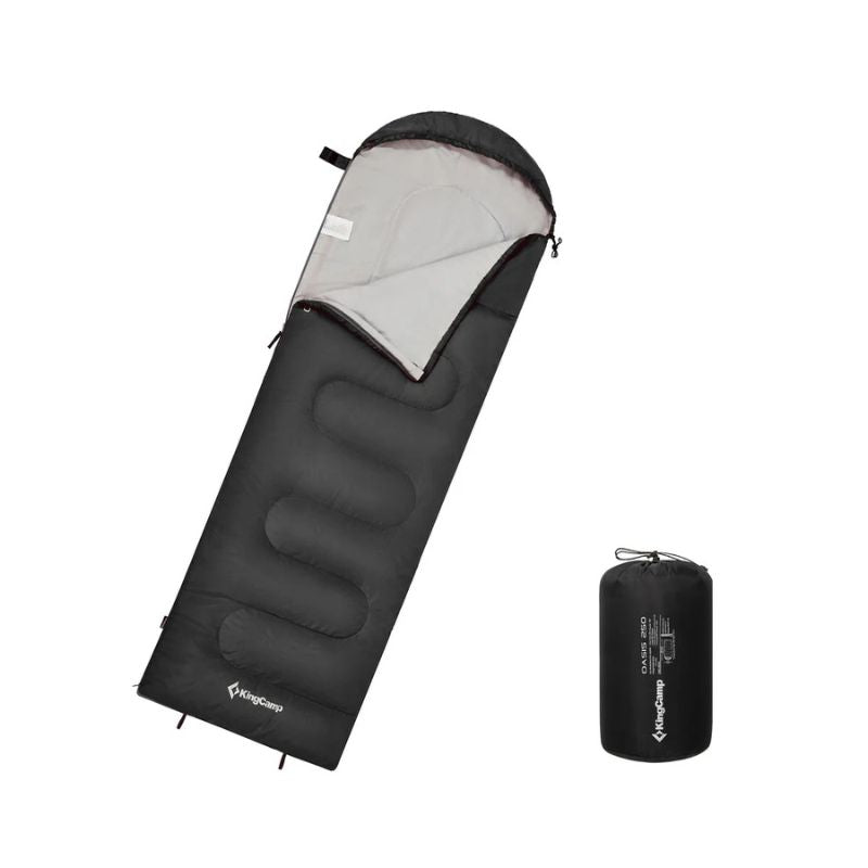 Bolsa de dormir King Camp Oasis 250 - Negro