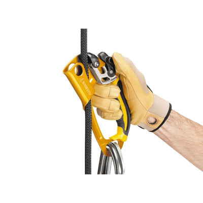 Puño bloqueador Petzl compatible con pedales FOOTAPE y FOOTCORD
