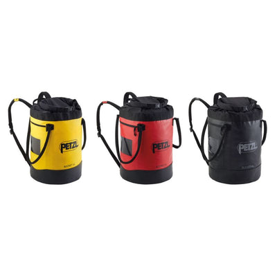 BUCKET 45 Petzl con tirantes acolchados para transporte cómodo