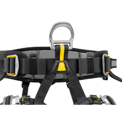Arnés profesional Petzl FALCON con certificaciones EN 813 y EN 358