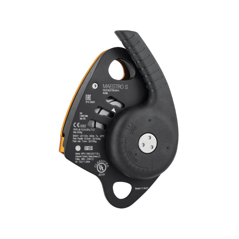 Descensor Petzl Maestro S - Con polea bloqueadora